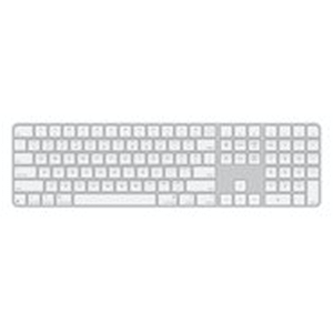 Magic Keyboard with Touch ID and Num Keypad - US English - White