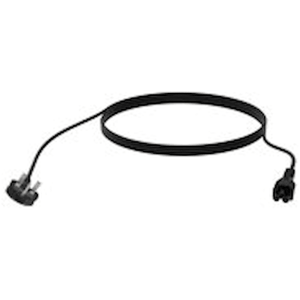 VISION Professional installation-grade Cloverleaf to UK plug