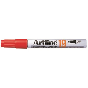 MÃ¤rkpenna Artline 19 Industri 5.0 rÃ¶d 12st