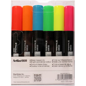 Ãverstrykningspenna Artline 660 fluor 6-P
