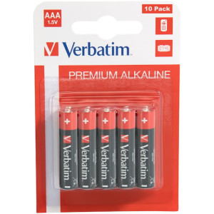 Verbatim Alkaline AAA/LR03 (10-Pack)