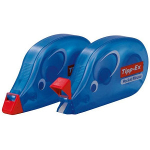 Korrigeringsroller Tipp-Ex Pocket Mouse, 4,2mm, 10st 10st