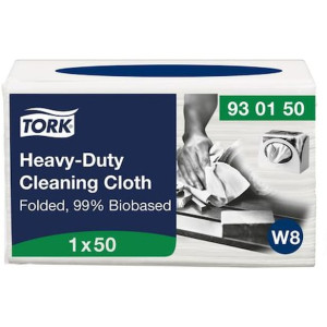 RengÃ¶ringsduk TORK W8 99% biobas. 50/fp 8frp