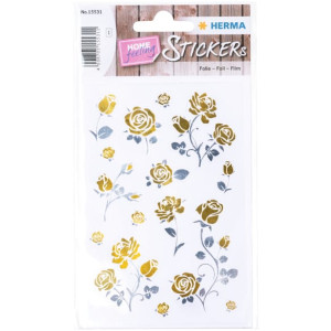 Herma stickers Creative ros gold silver (1) 10st