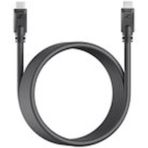 Sennheiser - USB-kabel - USB-C (hane) till USB (hane) - 3 m