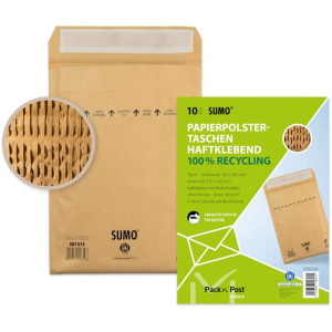 Sumo vadderad pÃ¥se brun 175x265mm (10)