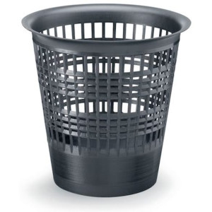 Papperskorg DURABLE economy 13L m.grÃ¥
