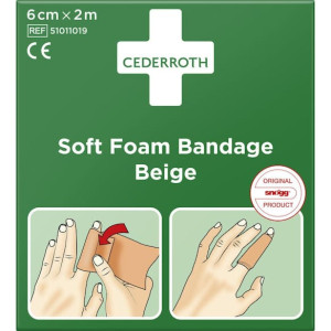 PlÃ¥ster CEDERROTH SoftFoam 6cmx2m beig