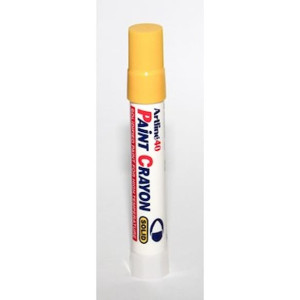 MÃ¤rkkrita Artline 40 Paint Crayon  gul 12st