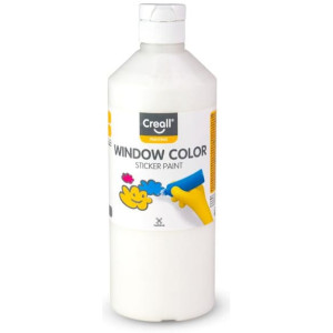 FÃ¶nsterfÃ¤rg CREALL 500ml vit