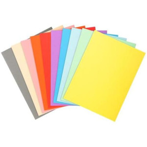 Mapp EXACOMPTA utan klaff A4 sort 100/fp