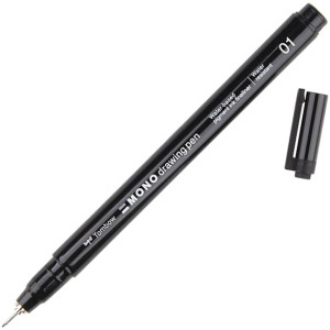 Fineliner Tombow MONO drawing 01 4st