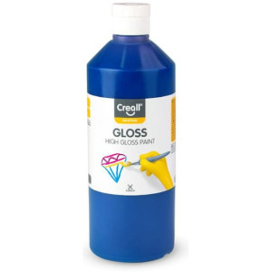 GlansfÃ¤rg CREALL Gloss 500ml blÃ¥
