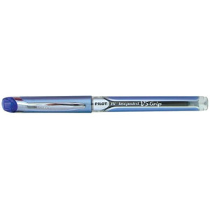 BlÃ¤ckkulpenna PILOT Hi-Tec V5 Grip blÃ¥ 12st