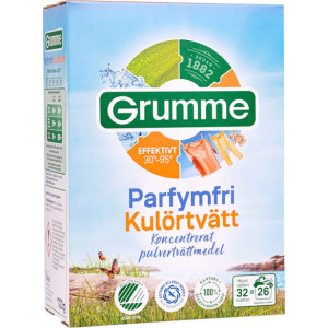 TvÃ¤ttmedel GRUMME KulÃ¶rttvÃ¤tt 1,12kg