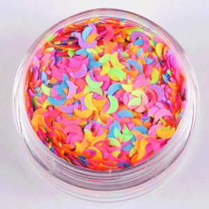 Kynsien glitter - Mix - Half moon - 8ml - Glitter