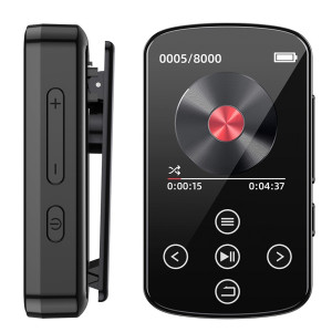 1,54 tuuman kosketusnäytöllä varustettu MP4-soitin, Bluetooth, FM-radio, e-kirjan lukulaite, äänitallennin + 64 Gt