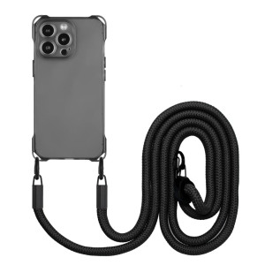 Apple iPhone 15 Pro pehmeä TPU-kotelo - Musta