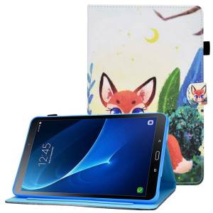 Samsung Galaxy Tab A 10.1 (2016) kuviollinen nahkakotelo - Kettu