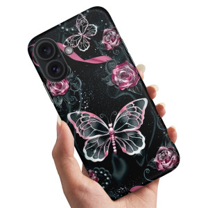 Apple Kuoret / Suojakuoret iPhone 16 - Perhoset