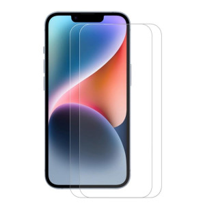 Apple [2-PACK] iPhone 14 Karkaistu lasinen näytönsuoja - Kirkas