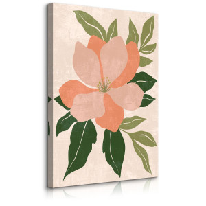 Duży Obraz Do Salonu Tropikalny Kwiat Natura Styl Boho Minimalizm 30x40cm