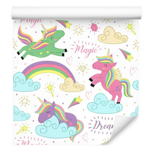 Tapeta dla dzieci – Magiczne jednorożce