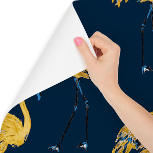 Tapeta – Flamingi jak malowane