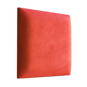 Panele tapicerowane 50x50 na ścianę magic velvet czerwone