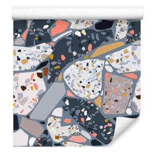 Tapeta nowoczesna lastryko beton design do kuchni