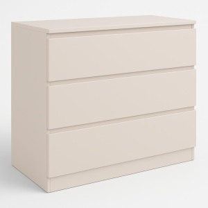 Komoda MARTUSIA 70x40x75 cm 3 szuflady kaszmir do salonu i sypialni