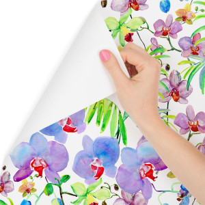 Tapeta orchidea storczyki rośliny kwiaty do salonu