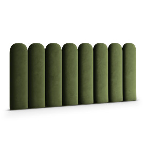 Panele tapicerowane 30x60 cm płotek magic velvet khaki