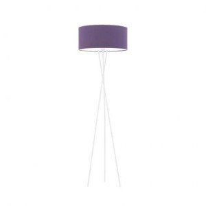 Lampa podłogowa, trójnóg z abażurem PARYŻ