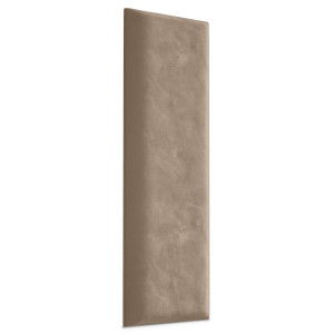 Panele tapicerowane 70x15 cm na ścianę prostokąt beżowy
