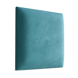 Panele tapicerowane 30x30 na ścianę magic velvet morski