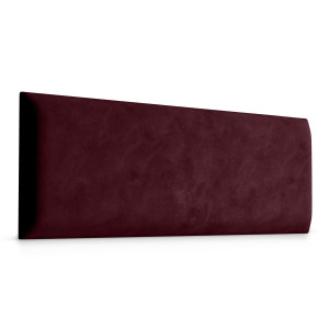 Panele tapicerowane 50x15 cm na ścianę prostokąt bordowy