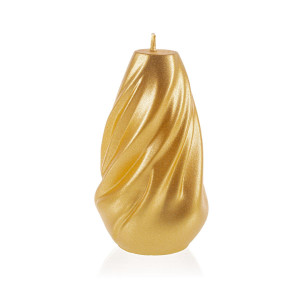 Świeca Soft Twist Classic Gold Medium