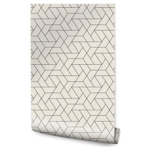 Tapeta W Rolce Nowoczesny Wzór GEOMETRYCZNY Dekor 53x1000