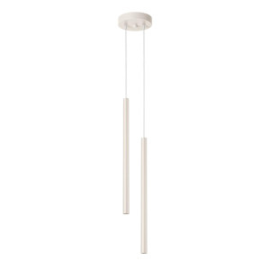 Lampa wisząca PASTELO 2 beżowa 104x15x15cm 2xG9