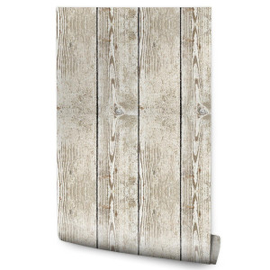 Tapeta Na Korytarz DESKI DREWNIANE w Stylu Vintage 53x1000