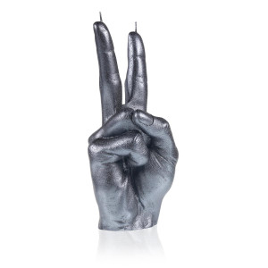 Świeca Hand PEACE Steel