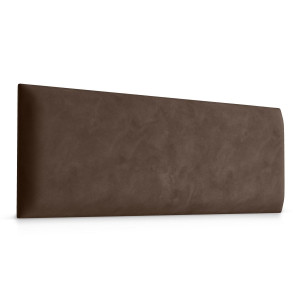Panele tapicerowane 60x20 cm na ścianę prostokąt brązowy