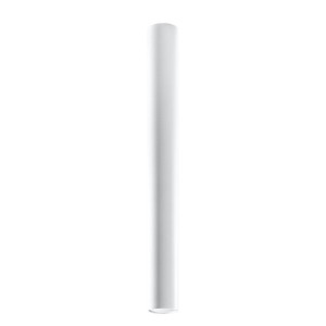 Plafon LAGOS 60 biały 60x6x6cm nowoczesna lampa GU10 do salonu