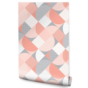 Tapeta Geometryczna Mozaika ABSTRAKCJA Do Salonu 53x1000