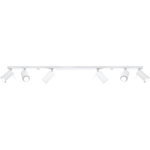Lampa RING 6L 16x6x118cm nowoczesna nad wyspą kuchenną do salonu biały