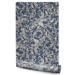 Tapeta Flizelinowa ORNAMENTY Wzory Vintage Retro 53x1000