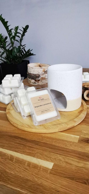 Kominek i 2 woski zapachowe. Handmade na prezent