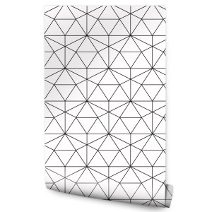 Tapeta Nowoczesny WZÓR Do Sypialni Efekt 3D Linie 53x1000