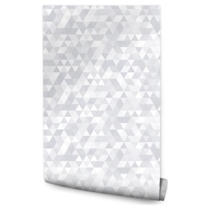 Tapeta Trójkąty ABSTRAKCJA Geometryczna Efekt 3D
